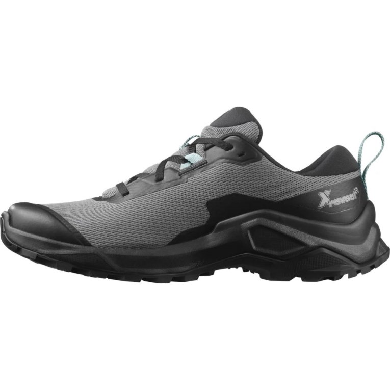 Grey / Black Salomon X Reveal 2 Men's Hiking Shoes | PH 42837K